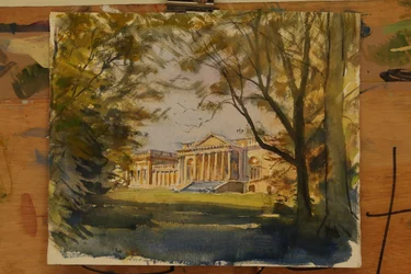 Stowe, Südfront